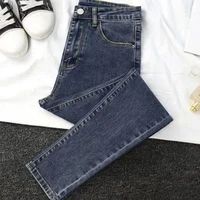 jeans women pencil pants spring new fashion high waist slim high profile stretch skinny pants casual trousers female