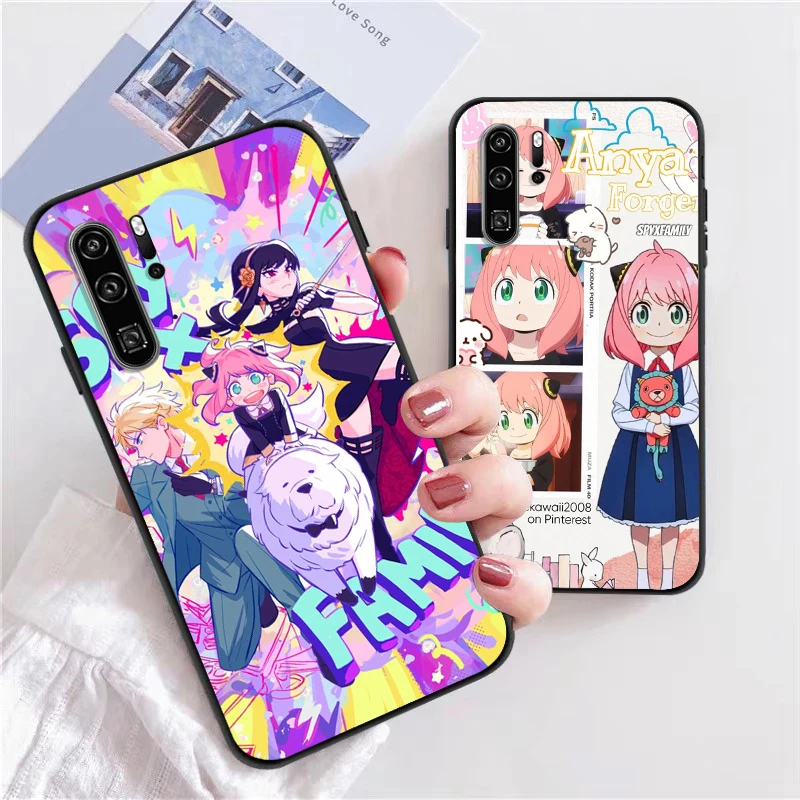 

SPY×FAMILY Bandai Phone Cases For Huawei Honor P30 P40 Pro P30 Pro Honor 8X V9 10i 10X Lite 9A Cases Carcasa Back Cover