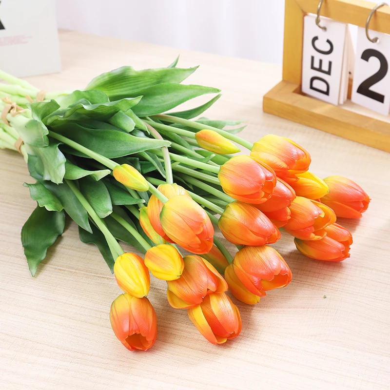 Искусственный Цветок Тюльпана 40 См Букет Для Домашнего Декора На Свадьбу День