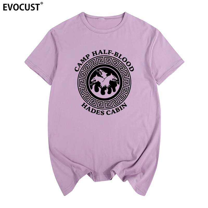 Футболка унисекс для лагеря с надписью половинная кровь каюта Перси Джексон