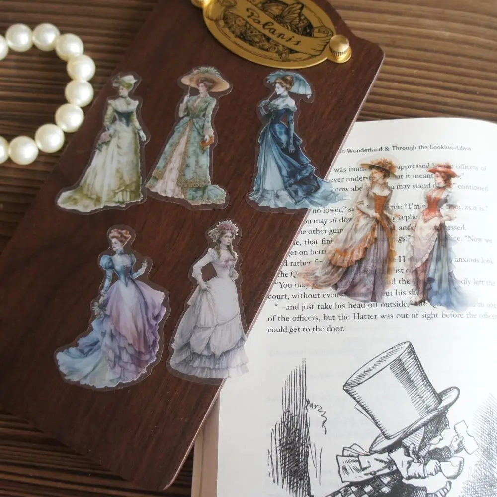 Наклейки из ПВХ в романтическом стиле с надписью Love Stories 28 шт.