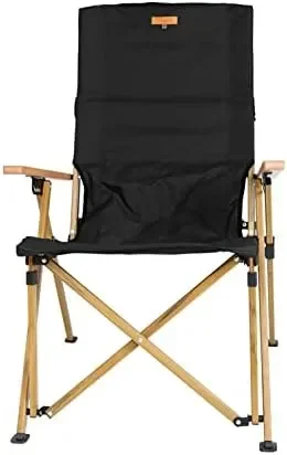 

Регулируемый стул для кемпинга с подлокотниками, 4-уровневый уличный стул с откидывающейся спинкой для взрослых, складной стул для газона с сумкой для переноски