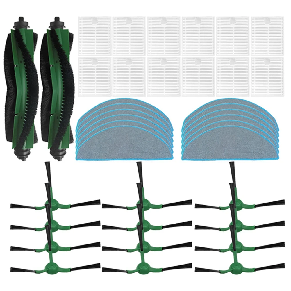 Для Irobot Roomba Combo Essential Vac Запчасти Основный ролик Боковая щетка Hepa-фильтр Швабра