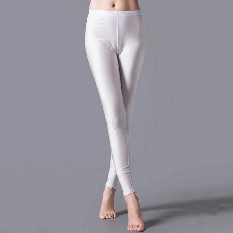 Сексуальные джеггинсы с эффектом пуш-ап блестящие женские спортивные Леггинсы