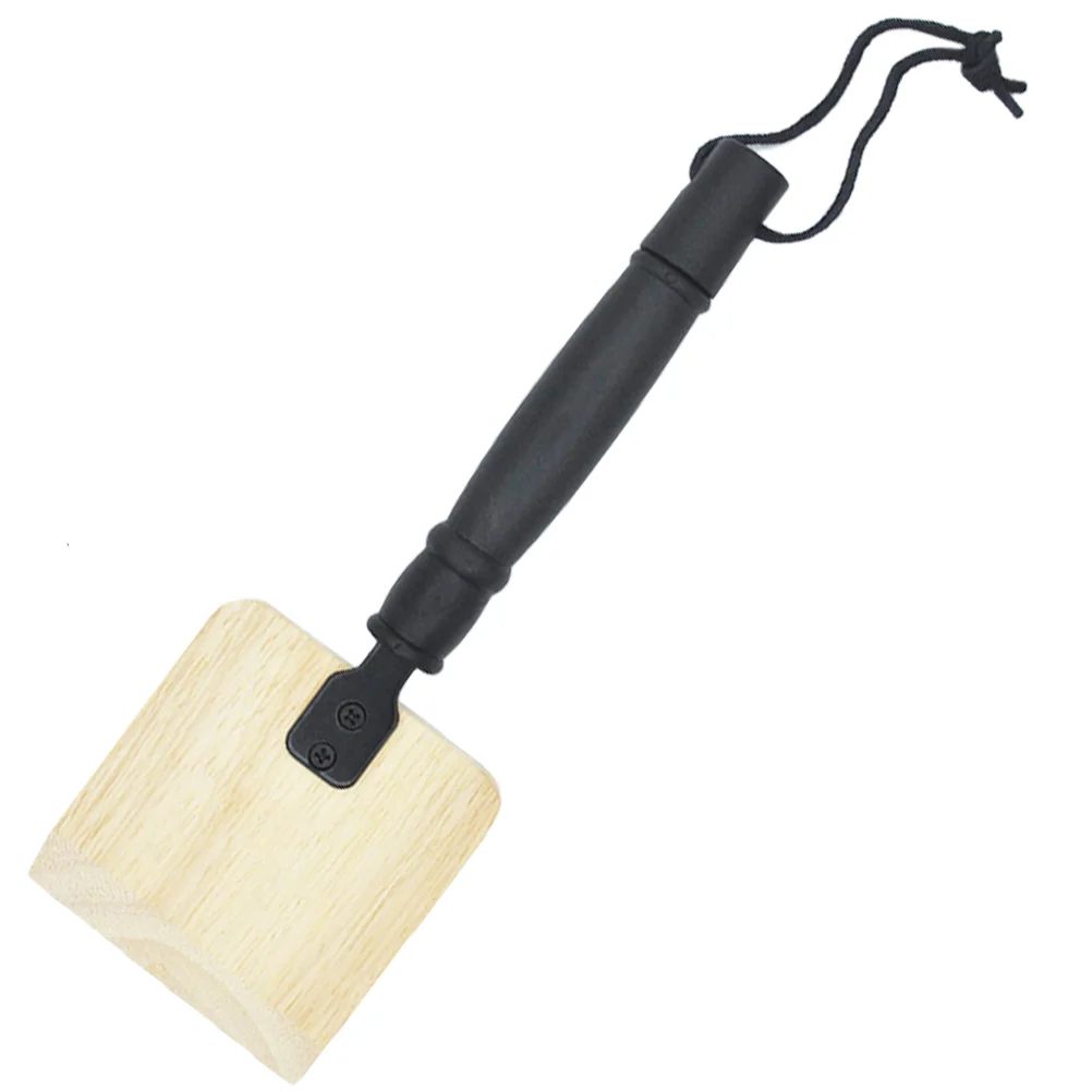 

Wooden Grill Paddle Tool Barbecue Grill Scraper Cleaning Tool Grill Brush Cleaner Grill Grate Cleaner Outdoor Cleaner