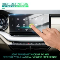 car navigtion tempered glass lcd screen protective film sticker gps dashboard guard for skoda octavia a8 2020 2021 accessories