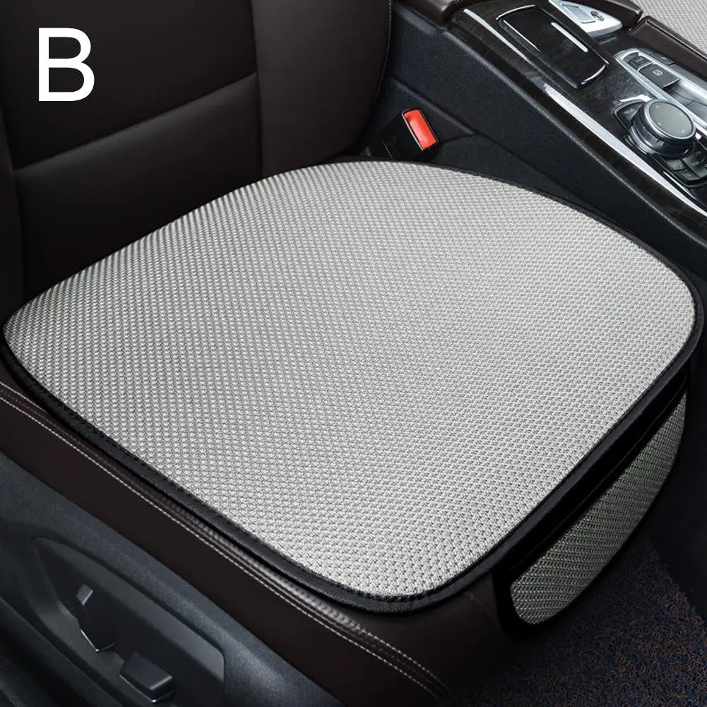 

Нескользящий коврик, подкладка для автомобильного сиденья, летнее дышащее покрытие для автомобильного сиденья из ледяного шелка, комфортные и охлаждающие аксессуары для салона автомобиля, 50 см * 53 см