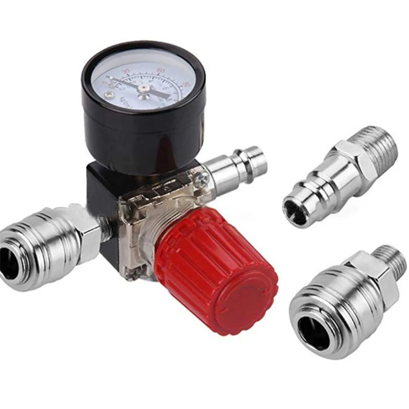 

Air Compressor Switch Control for VALVE with Pressure Gauges Fittings（3 Holes ）
