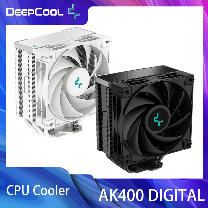 Deepcool AK400 Цифровой кулер процессора с 4 радиаторами типа башни для LGA 1150 1151 1155 1156 1200
