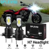 2x70w 6000k pure white motorcycle led headlight kit for victory hammer s 2007 2008 jackpot arlen ness 2007 2008
