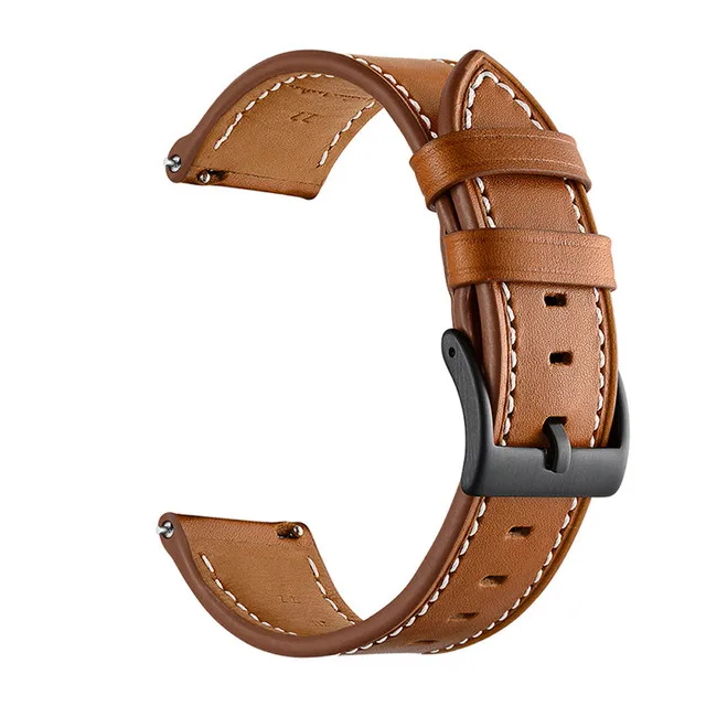 Genuine Leather Band For Umidigi Uwatch 2S/3S Strap Bracelet For Umidigi Urun S Silicone Wristband Smart Watch Accessories