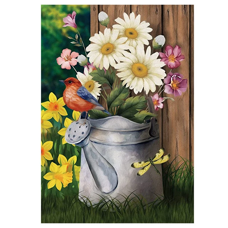 

Набор для алмазной живописи для взрослых, круглая полноформатная алмазная живопись, искусство, домашнее настенное украшение, цветы