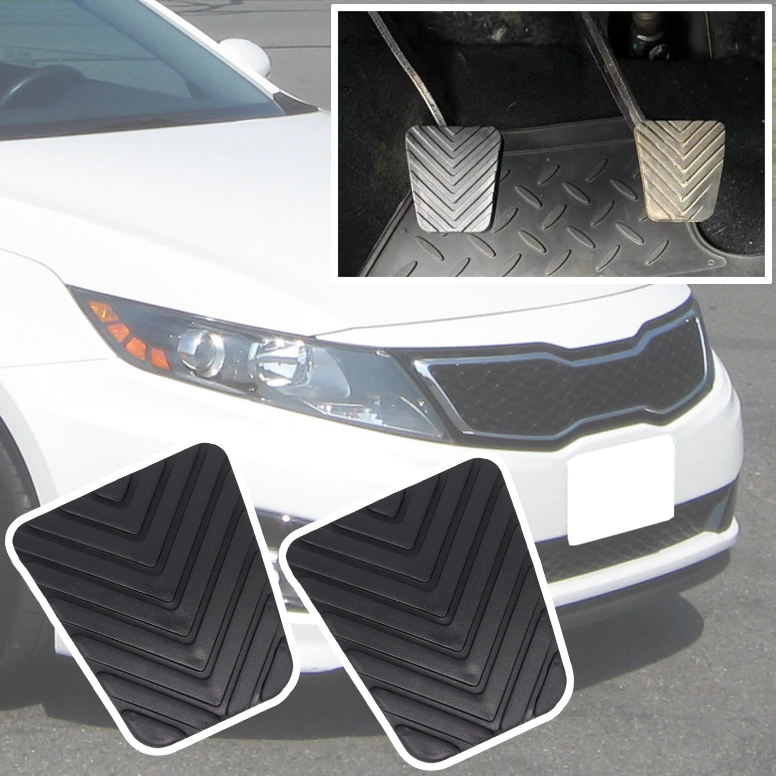 Для Kia Rio 2/3/4 JB UB YB SC Sorento BL XM UM Carens RP Rondo Venga Bongo Sportage NB7 QL автомобильный тормоз педаль