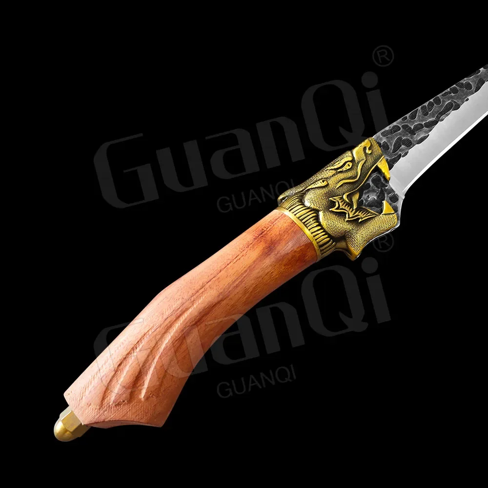 Кухонный нож для ковки и обвалки с крышкой тесак мяса кухонный из нержавеющей