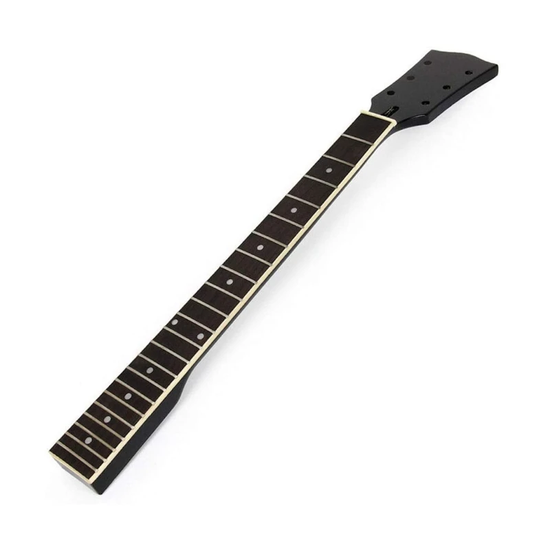 

Guitar Neck with White Dots Inlay 22 fret Electric Guitar Neck Easy to Install