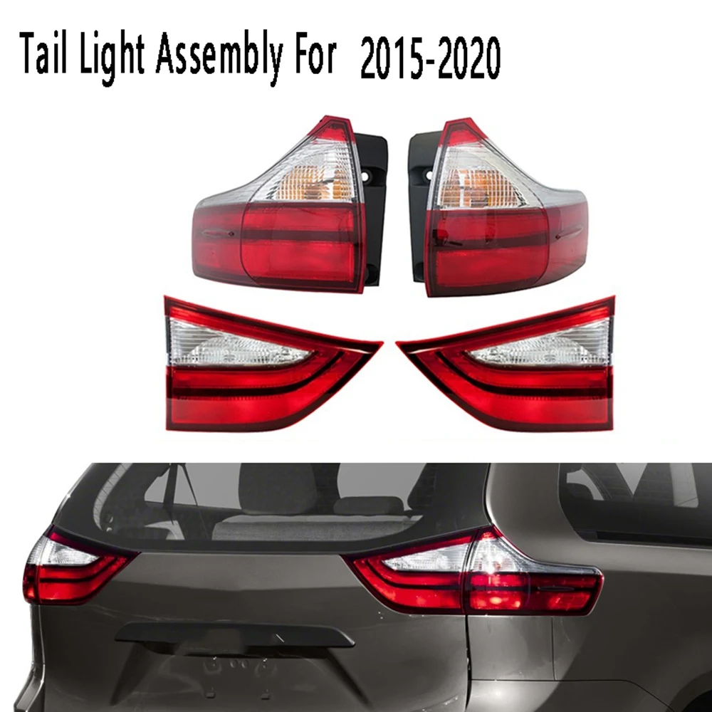 

Внешний левый задний фонарь в сборе, задний тормоз, задний стоп-сигнал 8156008050 для Toyota Sienna 2015-2020