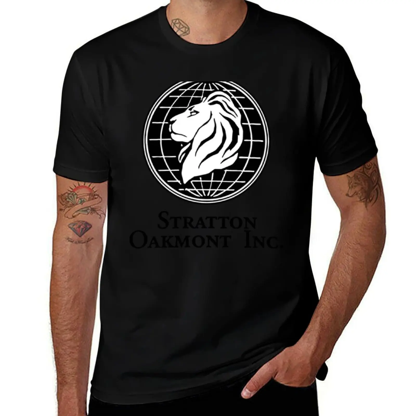 Фото Футболка Stratton Oakmont Inc. с абстрактным принтом №1