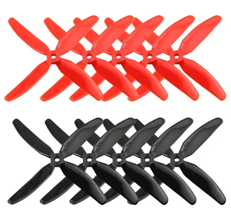 10 пар Kingkong 5040 5x4x4 4 лопасти 5 пропеллеров лезвие для FPV квадрокоптера гоночные дроны на радиоуправлении iflight geprc Foxeer DIATONE