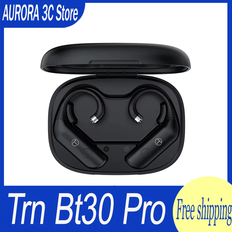 Trn Bt30 Pro True Bluetooth наушники беспроводные Hi-Fi долговечные спортивные для Conch 0 75 78 ммcx 2
