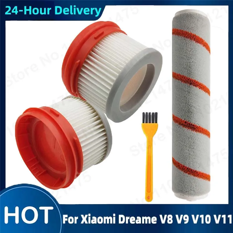 

For Xiaomi Dreame V9 XR V10 V11 V9P V8 Handheld Cordless Vacuum Cleaner Filter Roller Brush Spare Parts Accessories Kit For Home