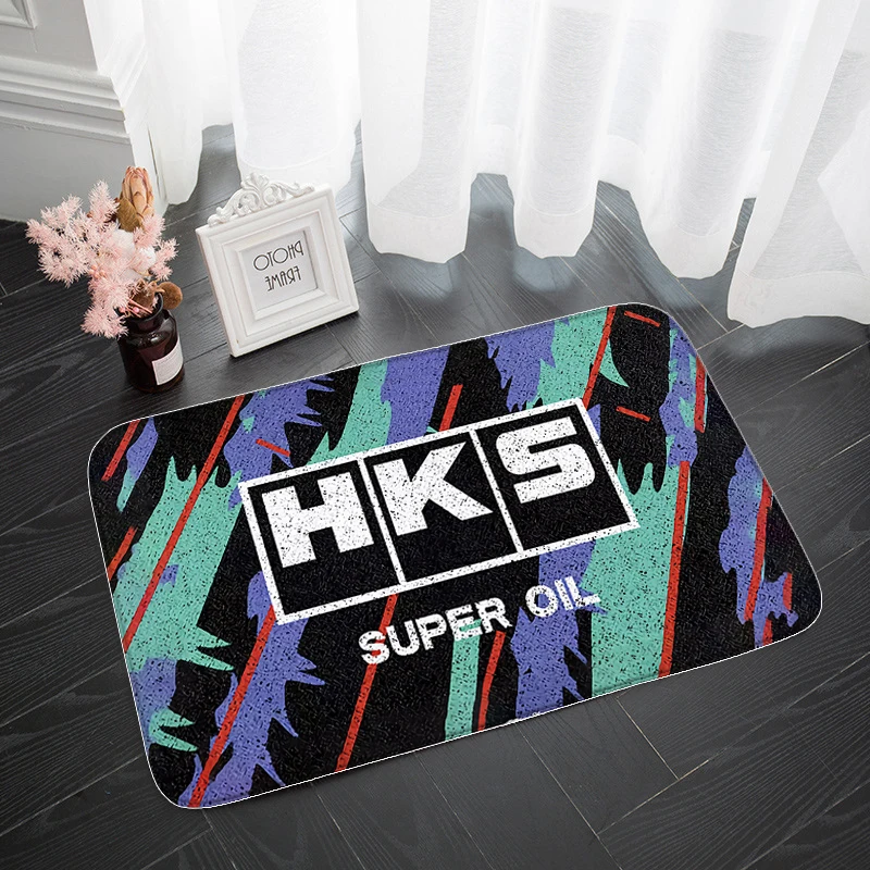 

Коврик для входной двери HKS R32 GT-R, домашние коврики, коврик для приветствуемой двери, коврик для пола, ванной, Нескользящие кухонные коврики н...