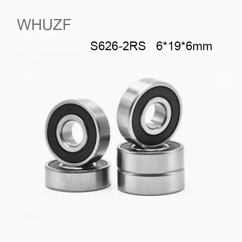 WHUZF 5/10/20 ΡΡ. S626RS S626 626-2RS 626 Π½Π΅ΡΠΆΠ°Π²Π΅ΡΡΠ°Ρ ΡΡΠ°Π»Ρ 440C Ρ Π³Π»ΡΠ±ΠΎΠΊΠΈΠΌ ΠΆΠ΅Π»ΠΎΠ±ΠΎΠΌ, ΡΠ°ΡΠΈΠΊΠΎΠΏΠΎΠ΄ΡΠΈΠΏΠ½ΠΈΠΊ, ΡΠΎΡΠΎΠΏΠΎΠ΄ΡΠΈΠΏΠ½ΠΈΠΊ 6x19x6 ΠΌΠΌ, ΠΠΈΠ½ΠΈΠ°ΡΡΡΠ½ΡΠΉ ΠΏΠΎΠ΄ΡΠΈΠΏΠ½ΠΈΠΊ WHUZF 5/10/20 ΡΡ. S626RS S626 626-2RS 626 Π½Π΅ΡΠΆΠ°Π²Π΅ΡΡΠ°Ρ ΡΡΠ°Π»Ρ 440C Ρ Π³Π»ΡΠ±ΠΎΠΊΠΈΠΌ ΠΆΠ΅Π»ΠΎΠ±ΠΎΠΌ, ΡΠ°ΡΠΈΠΊΠΎΠΏΠΎΠ΄ΡΠΈΠΏΠ½ΠΈΠΊ, ΡΠΎΡΠΎΠΏΠΎΠ΄ΡΠΈΠΏΠ½ΠΈΠΊ 6x19x6 ΠΌΠΌ, ΠΠΈΠ½ΠΈΠ°ΡΡΡΠ½ΡΠΉ ΠΏΠΎΠ΄ΡΠΈΠΏΠ½ΠΈΠΊ
