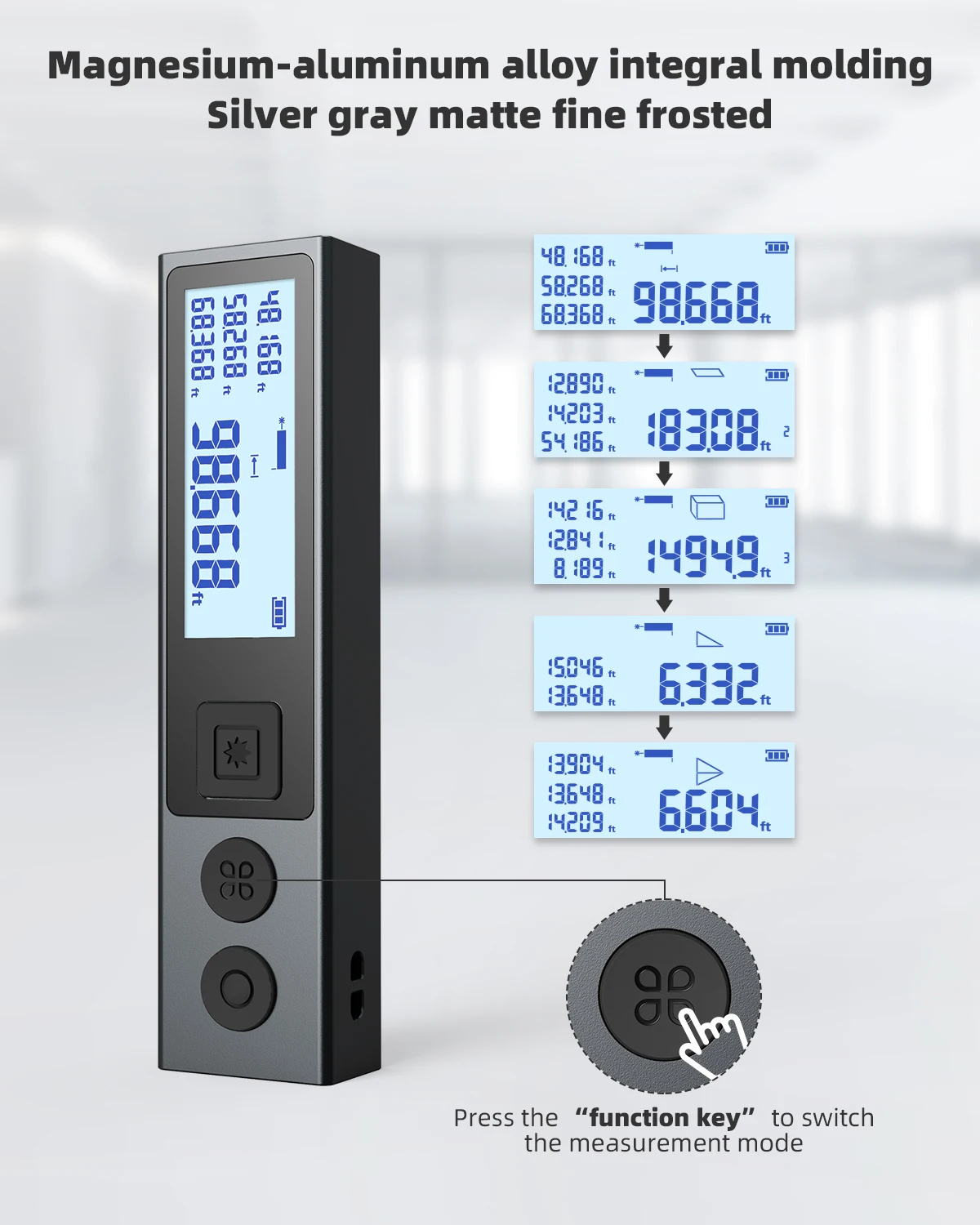 Цифровой лазерный дальномер MILESEEY MiNi