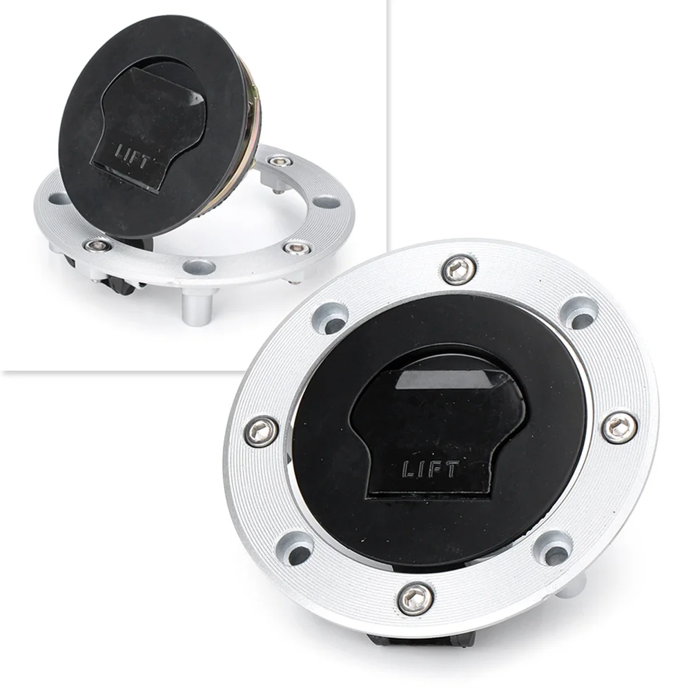 

Fuel Gas Tank Cap Cover Lock 8 Hole for SUZUKI GSXR 600 750 1000 Hayabusa GSX1300R TL1000S TL1000R Katana GSX600F GS500 etc