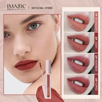 imagic new12 colors matte liquid lipsticklipgloss long lasting waterproof non stick soft smooth cheek lip makeup cosmetic
