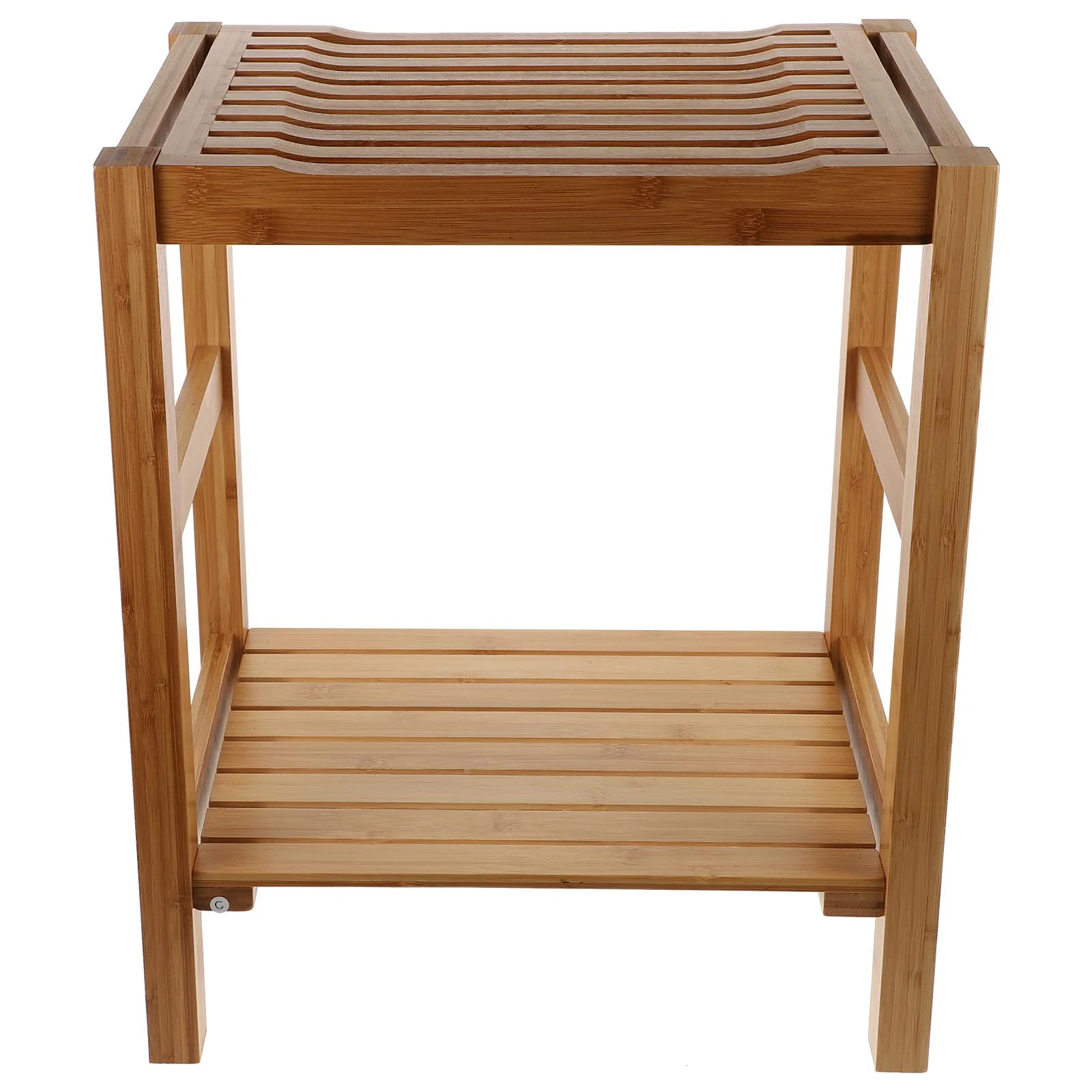 

1Pc Practical Bath Stool Practical Toiletry Shelf Bathroom Towel Storage Rack