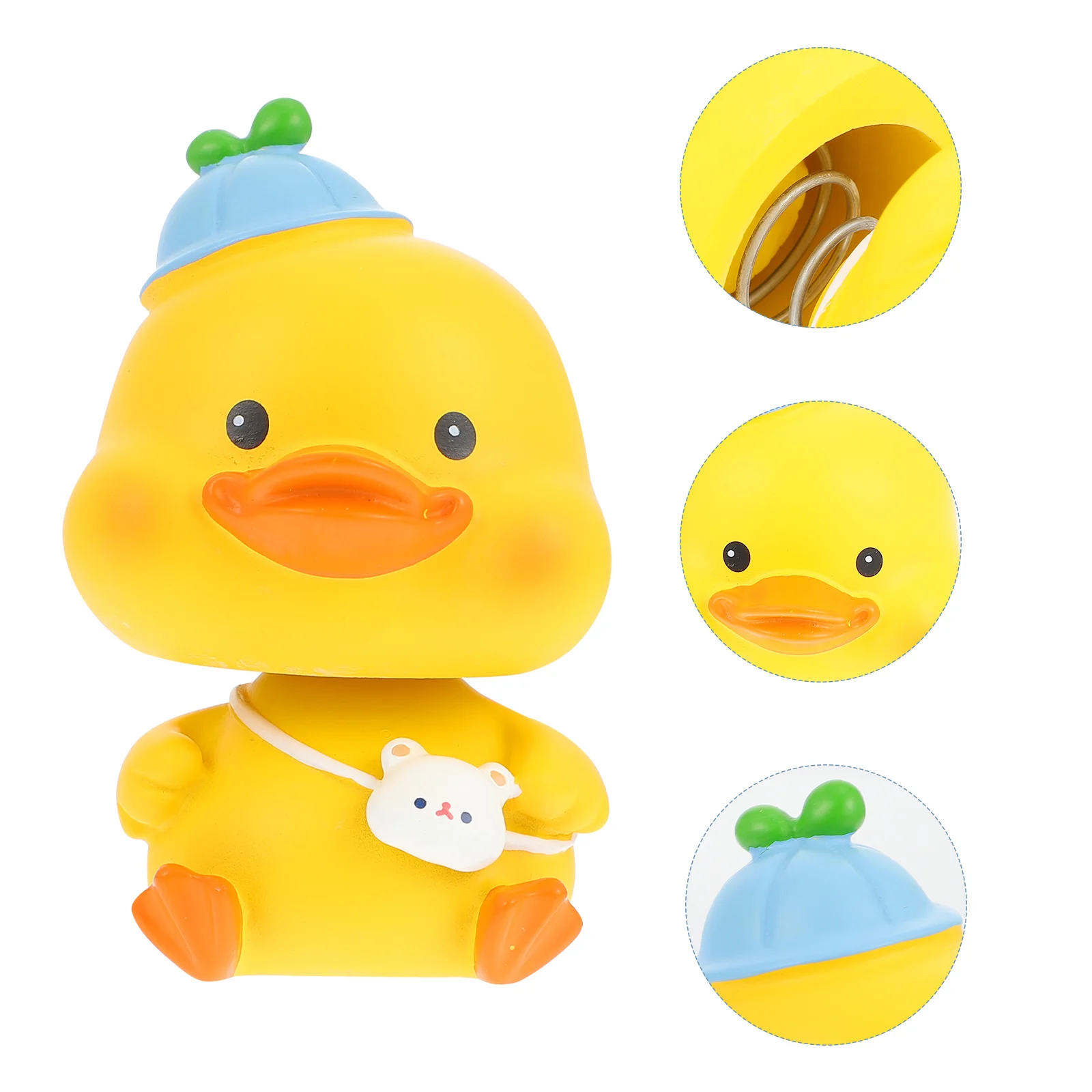 

Duck Resin Statue Funny Shaking Head Car Ornament Dashboard Ornaments Desktop