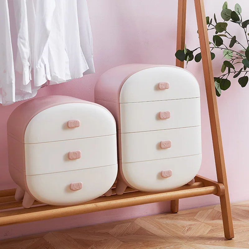 

Underwear Storage Box Socks Underwear Drawer Type Split Compartment Three In One Wardrobe Packing Box Bra Household Organization