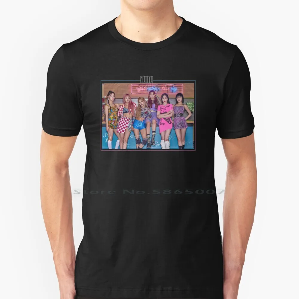

( G ) I-Dle  ) -Dumdi Dumdi : Group ( With Printed Autographs ) T Shirt 100% Cotton   G I Dle Autographs G Idle Gidle