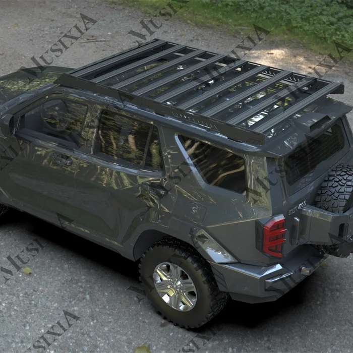 Stlf MusixiA Внедорожная стальная грузовая корзина Поперечная планка Алюминиевый