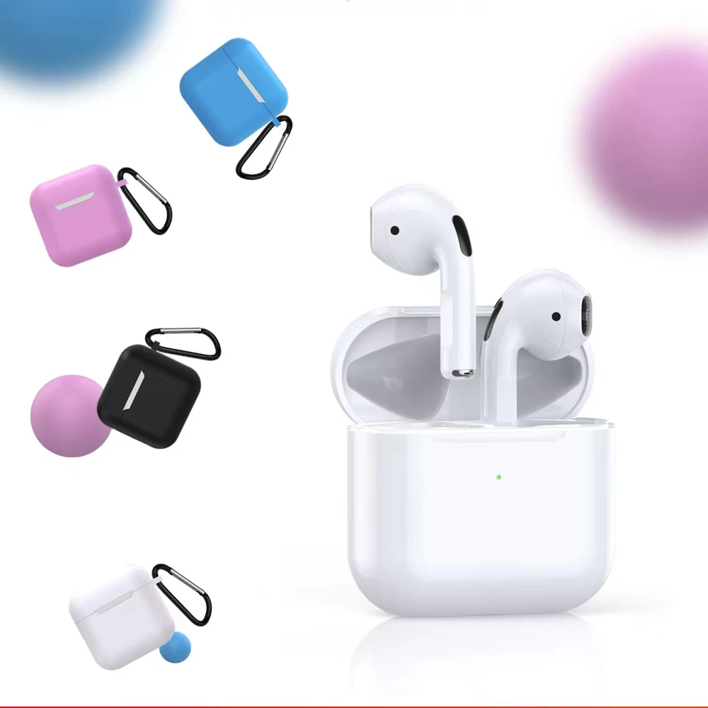 TWS Wireless Earbuds Mini Pods Air Pro 4 Earphone Touch Control Waterproof Sports Headsets Support Bluetooth for IPhone Android