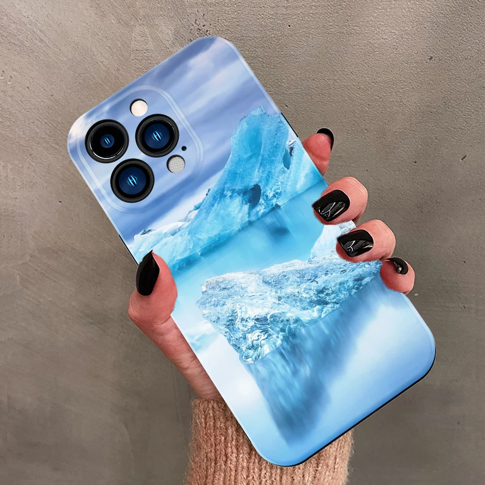 

New Luxury Case for iPhone 13 Pro Max 12 i13 i12 Pro Max 13 Mini 12 Mini with Tempered Glass Screen Film Back