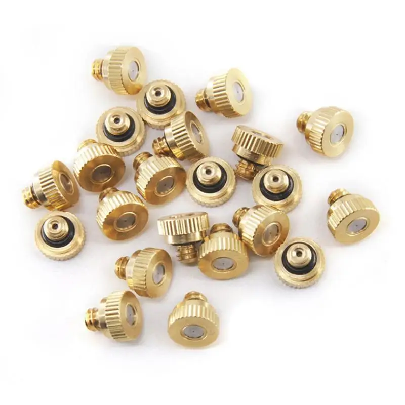 

32pcs Misting Nozzles Portable Practical Low Pressure Misting Nozzles for Outside Outdoor Home