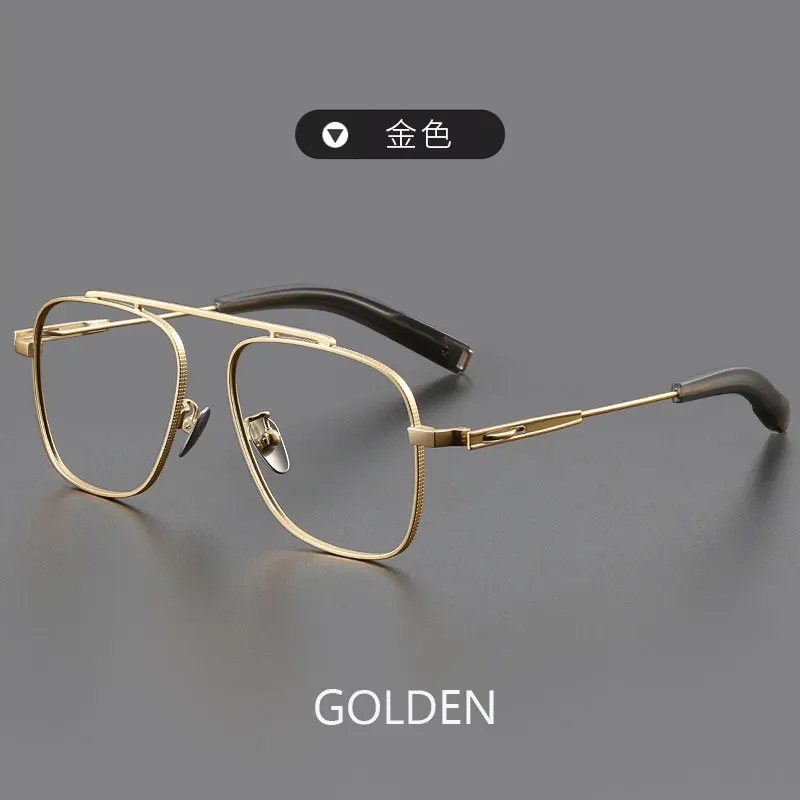 Очки ZIROSAT мужские с полной оправой рецептурные оптические аксессуары из титана 105