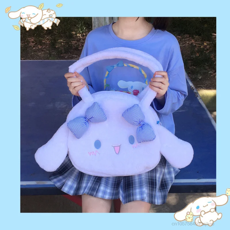 Sanrio Cinnamoroll милые сумки женские плюшевые Y2k сумки-мессенджеры на плечо в японском