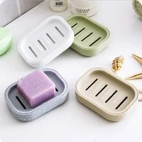 1pc nordic minimalism soap container double layer draining soap holder for shower or kitchen sink soap dish bathroom accessories