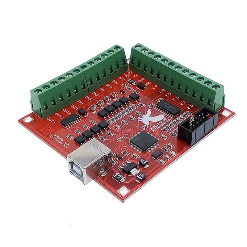Плата драйвера USB MACH3 4-осевой интерфейсный Гравировальный станок CNC плата для