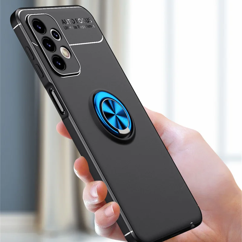 For Samsung Galaxy A23 Case For Samsung A23 Cover Fundas Original Megnet Stand Back Phone Bumper Holder For Cover Samsung A23