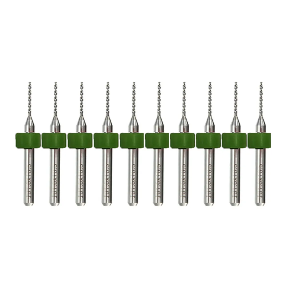 

10 шт. высококачественное Карбидное сверло из сплава, наконечник печатной платы, спиральная канавка, Карбидное микро сверло, ЧПУ гравер