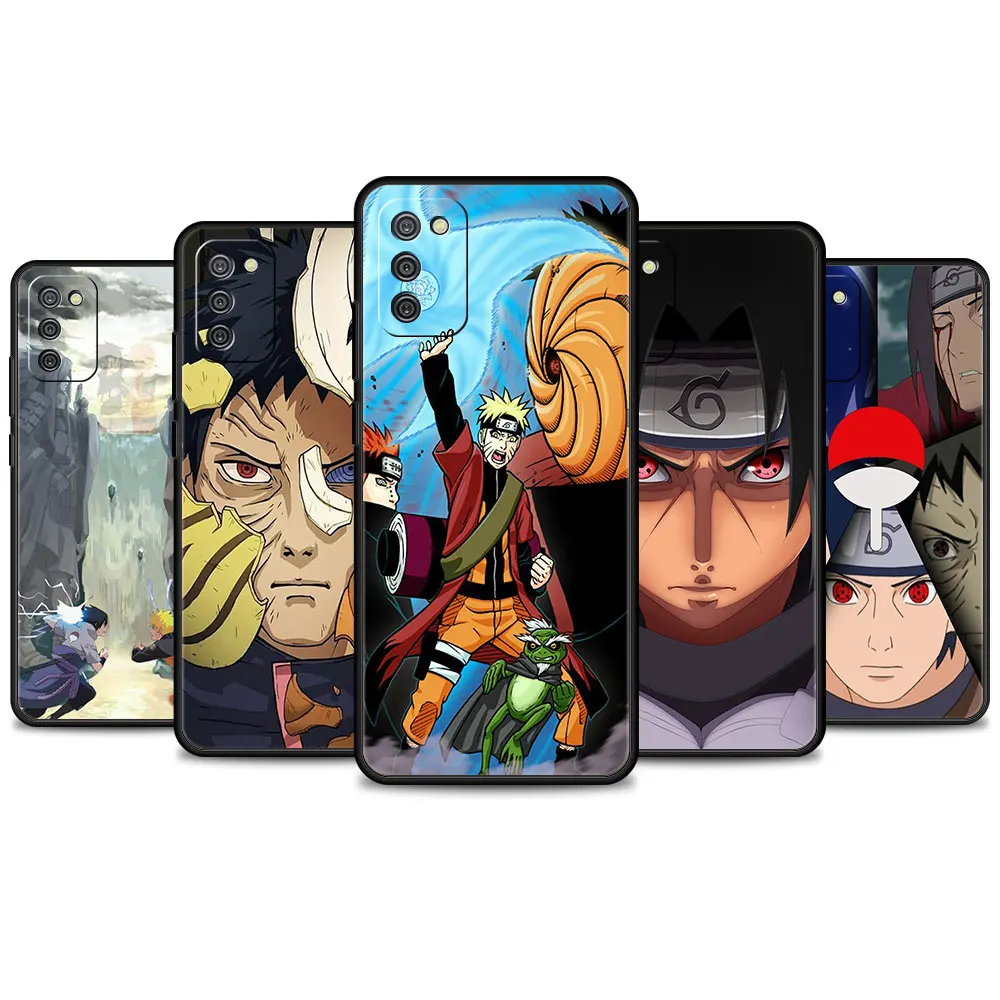 

Phone Case For Samsung Galaxy A12 A52 A51 A71 A32 A21s A02s A32 5G A31 A72 A22 A41 A03 A13 Funda Naruto Itachi Kakashi Hatake