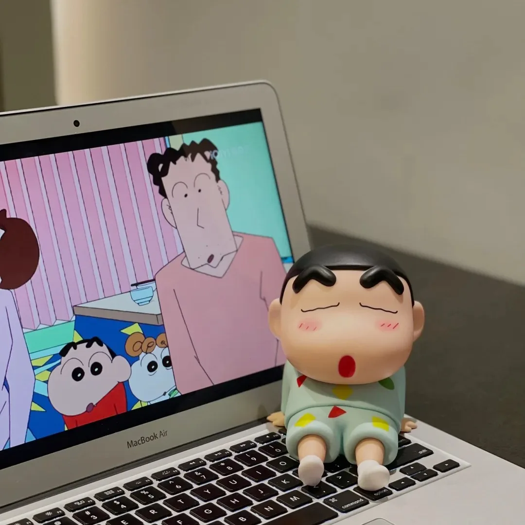 12 см Новый Аниме Crayon Shin-chan Q версии кавайная фигурка ПВХ новые модели игрушек