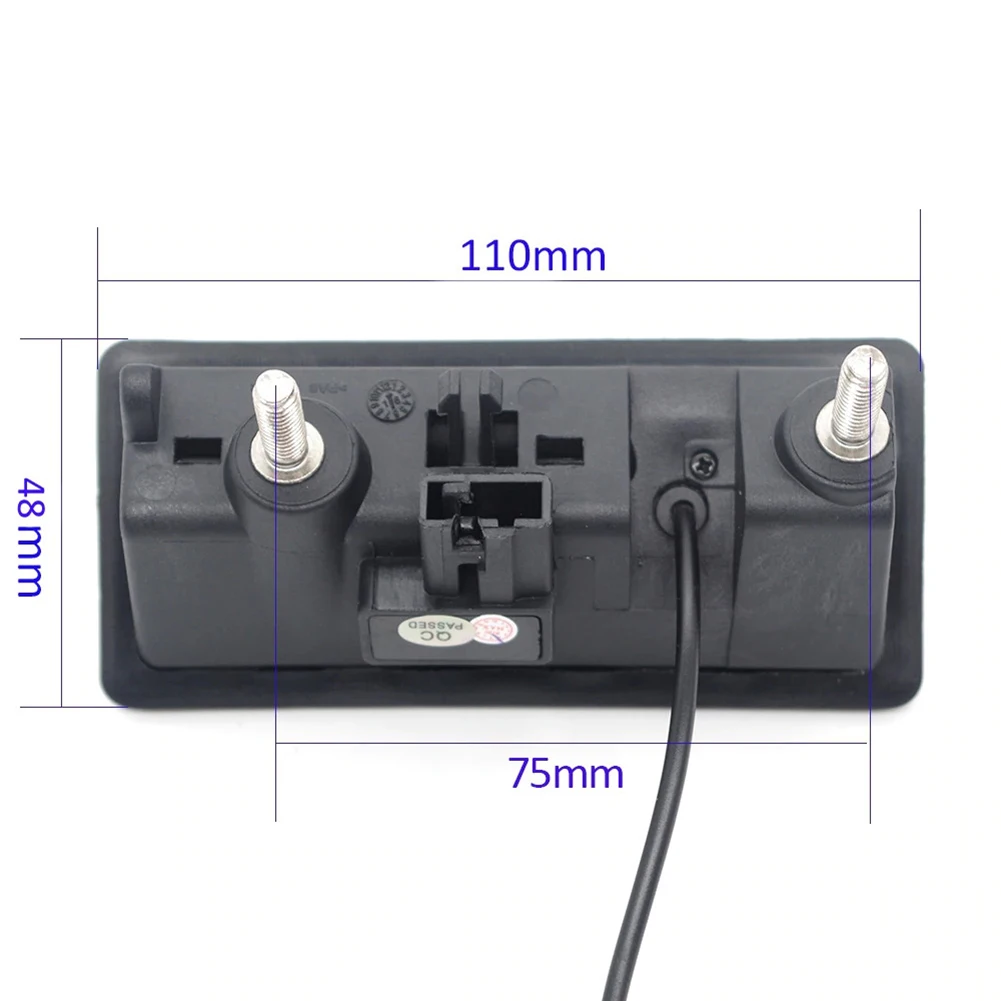 

Rear Boot Handle Reverse Camera 12V/24V Backup Camera CCD Light And Durable For Golf Mk6 SportWagen High Quality