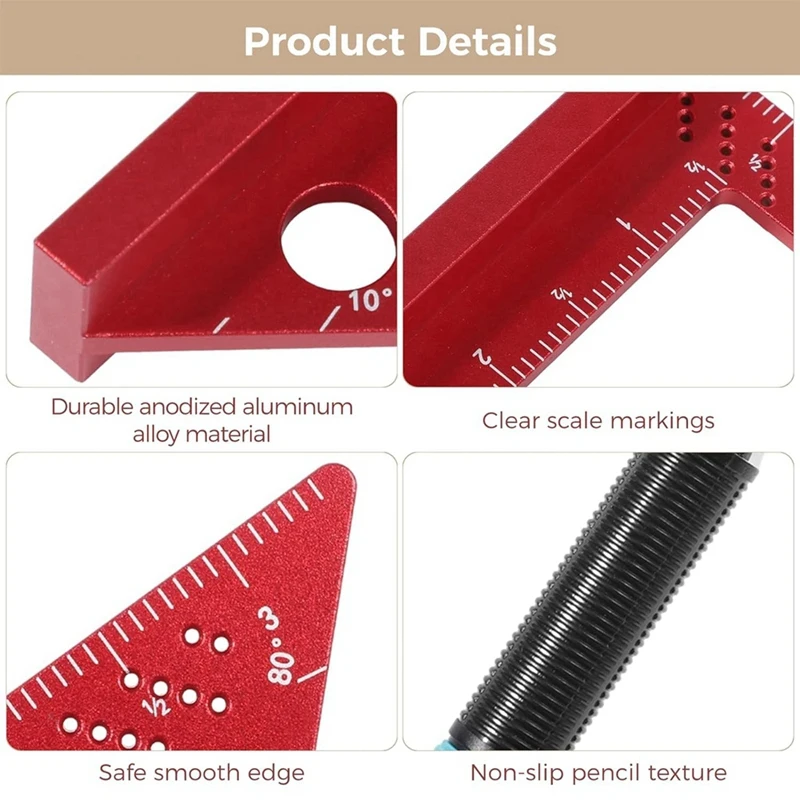 Карпентер Квадратная деревообработка как показано на рисунке металла с