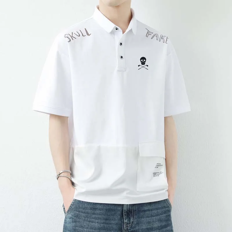 Men Golf Wear Clothing High Quality Design Summer Men's Polo Short Sleeve Casual Shirt Business Sports