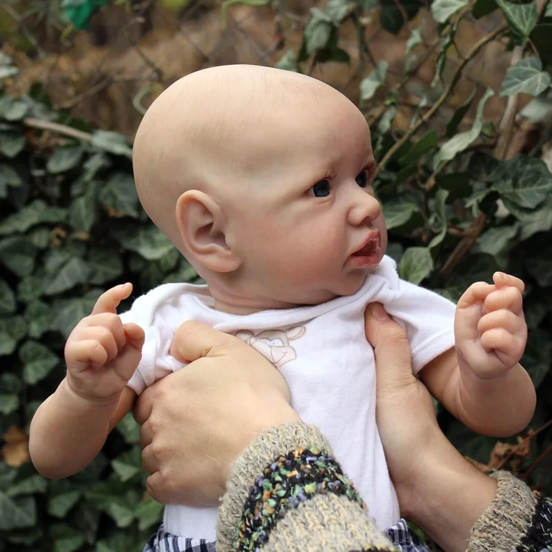 

55CM Reborn Baby Doll Newborn Baby Saskia Lifelike Detailed Hand Painting Real Soft Touch Handmade Art Doll High Quality