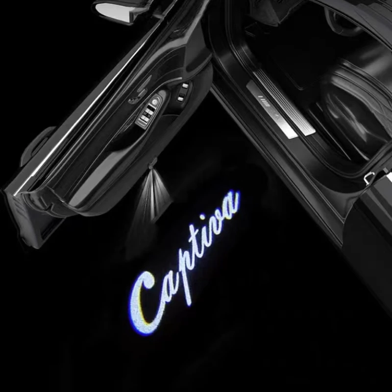 2 шт. для Chevrolet Captiva 2007 2008 2009 2010 2011 2018 светодиодный логотип на дверь автомобиля